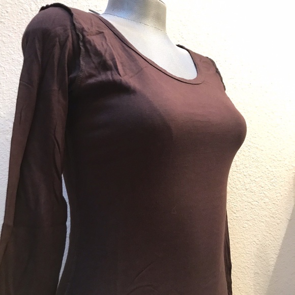 Lotus Blossom Style Bamboo & Organic Cotton Long Sleeve. Small NEW. - Picture 1 of 15